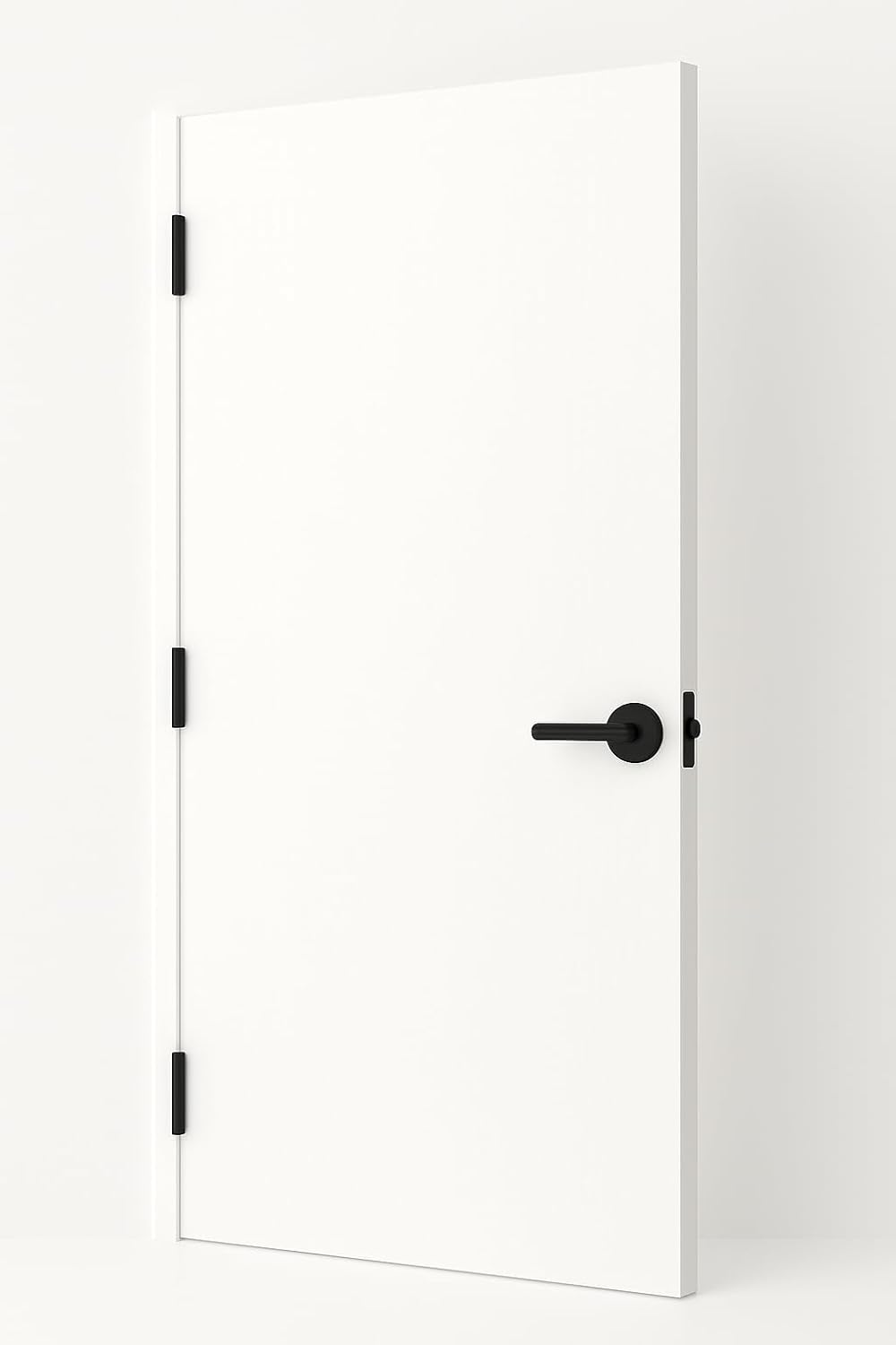 Self Closing Door Hinges 4 Inch Spring Hinge, 5/8" Radius Corners, Auto Close, Heavy Duty for Interior & Fire Rated Doors (2 Pack)