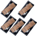 Flush Floor Register Vent 4X10 Heavy Duty Steel Covers Tile Insert Vents registers 10x4 Drop in Custom Modern Hidden Invisible Low Profile Mount 5 Pack)